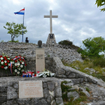 POLAČA, 01.05.2020., koronavirus 29. obljetnica pogibelji Franko Lisica iz Bibinja (24. 09. 1968.- 02. 05. 1991.) na brdu Štrkovaća iznad Polače...