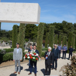 BIBINJE, 02.05.2020., koronavirus 29. obljetnica pogibelji Franko Lisica iz Bibinja (24. 09. 1968.- 02. 05. 1991), mjesno groblje Sasavac...