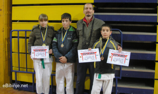 Bibinjci na međunarodnom prvenstvu tradicionalnog karatea u Mostaru