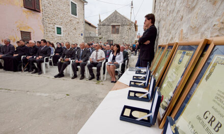 Polaganje vjenaca i svečana sjednica Opčine Bibinje