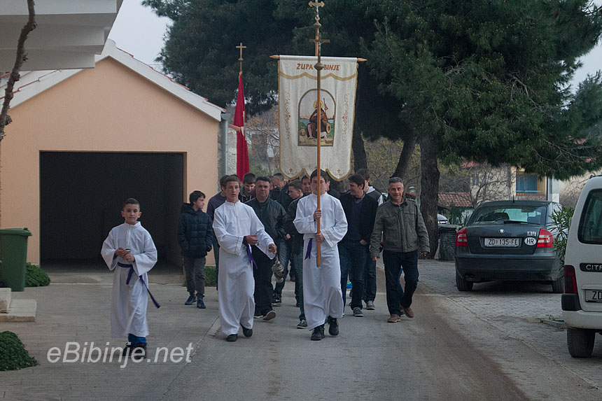Bibinje procesija za Sv.Josipa