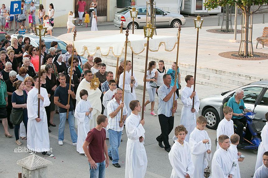 Bibinje – procesija tijelovo