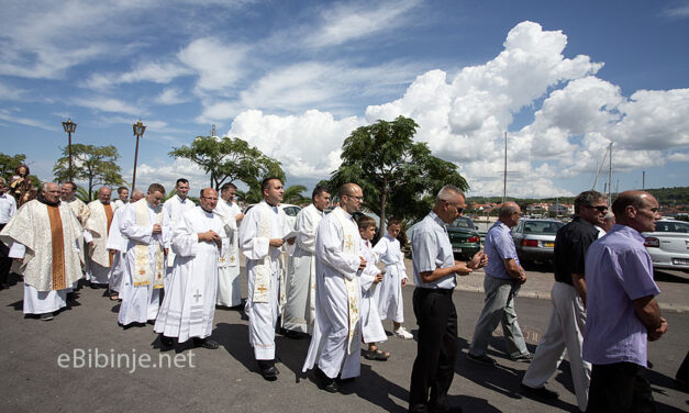 Procesija za Sv. Roka.2014. Bibinje