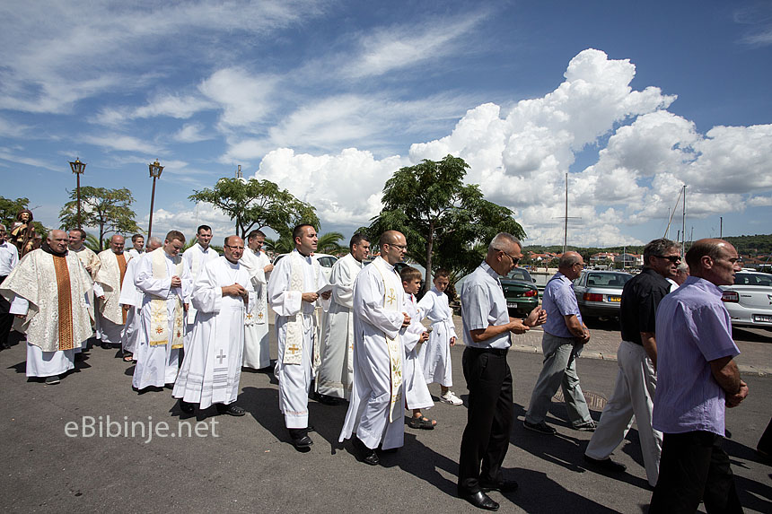 Procesija za Sv. Roka.2014. Bibinje