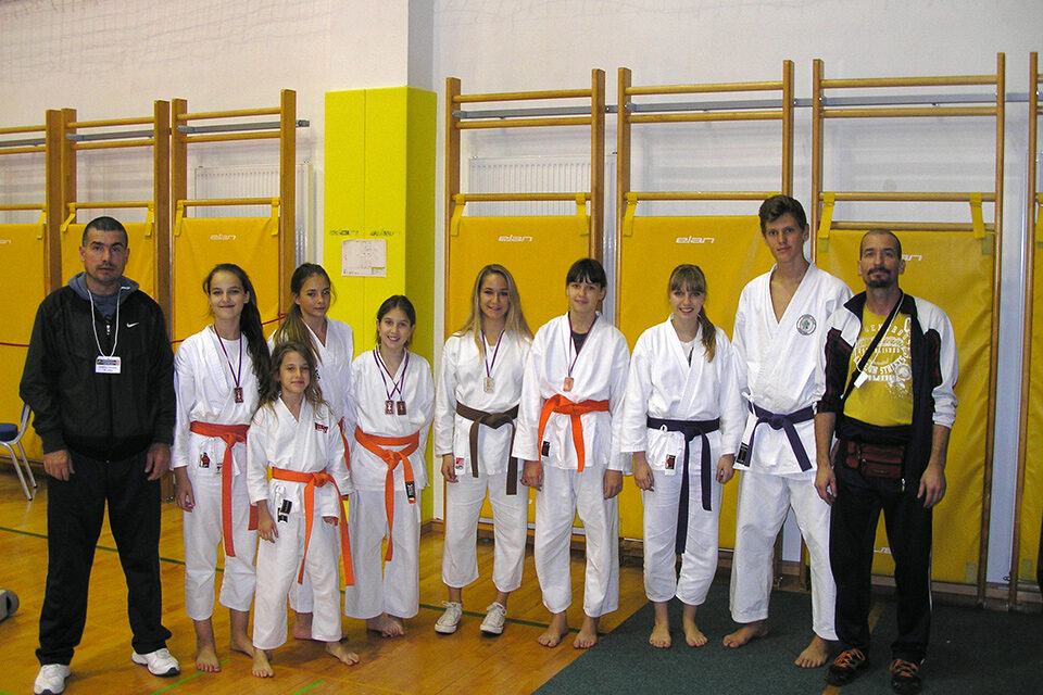 Bibinjci i Zemuničani na karate natjecanju u Sloveniji