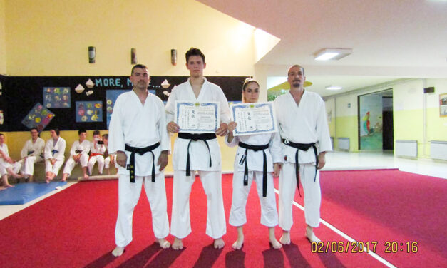 Prvi crni pojasevi Petrine i Gradine