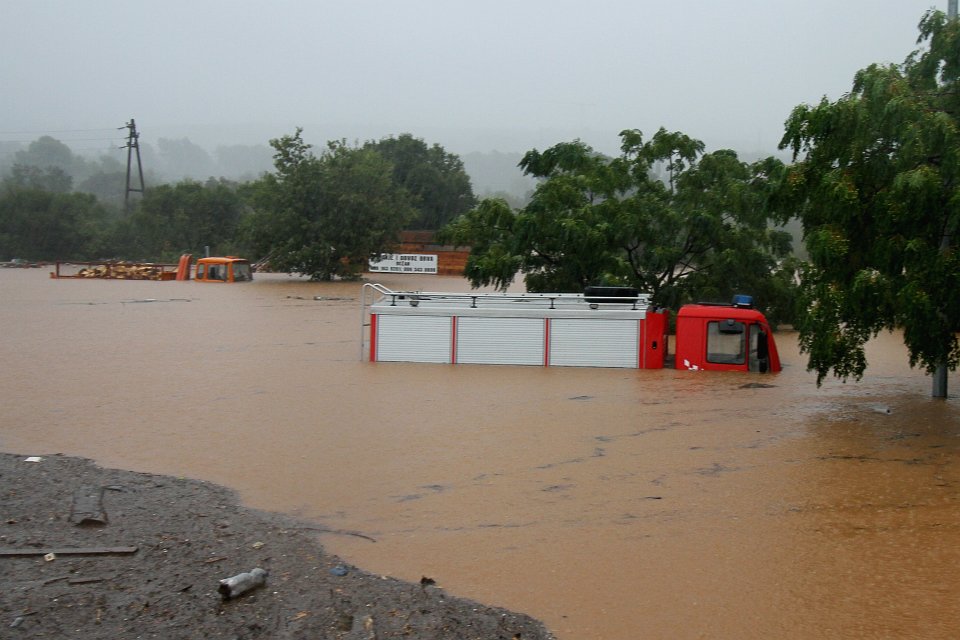 Kišna kataklizma u Bibinjama: Ciklona Gracija potopila cilo misto