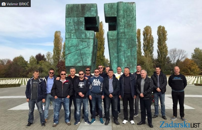 PONOS I ZAHVALNOST: Udruga veterana nogometnog kluba Bibinje posjetila Vukovar