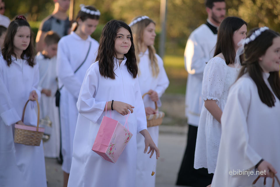 Bibinje ponovno procesija na Tijelovo – drugi dio