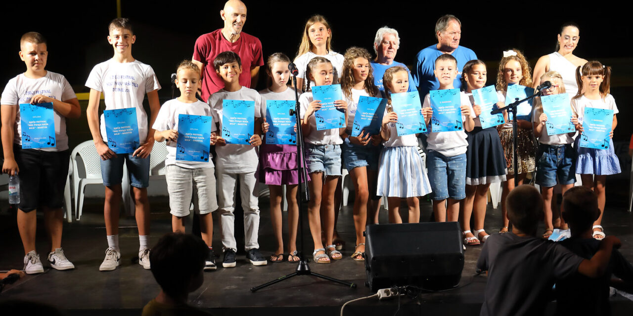 Dječji festival “Nek pivaju naša dica” – Baketin