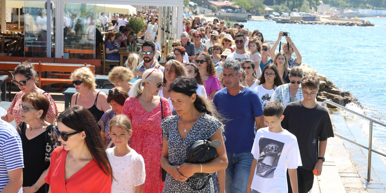 Bibinjska fešta s najvećom procesijom na srednjem Jadranu