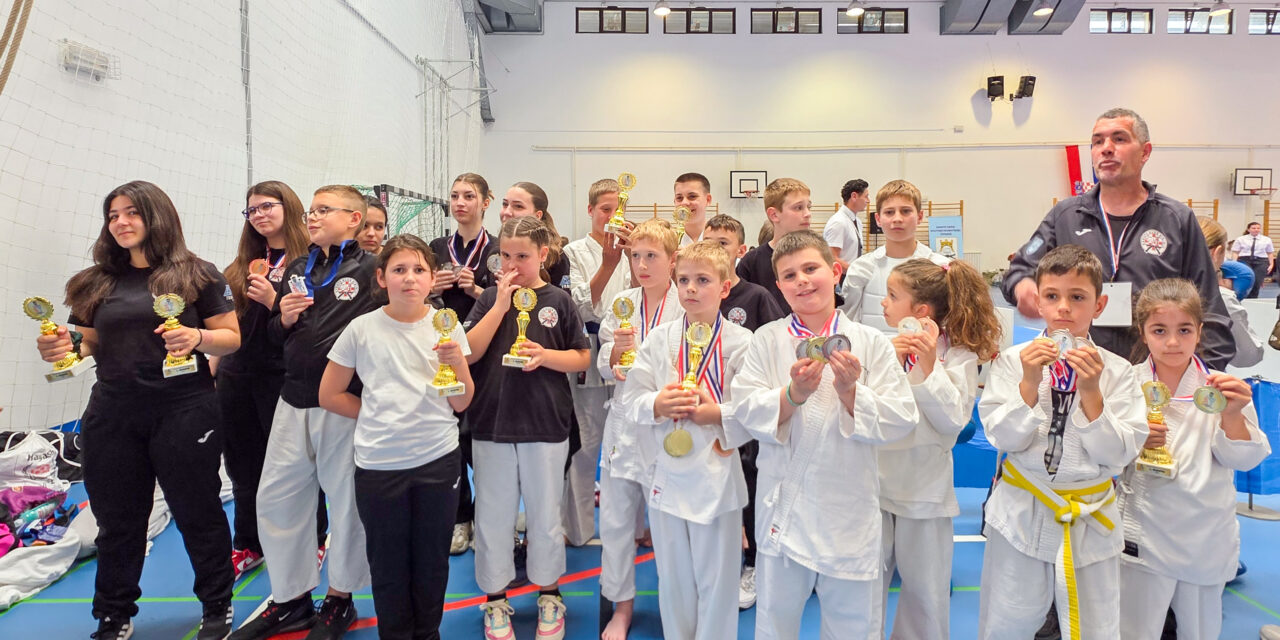 Karate klub Bibinje briljirao na Prvenstvu Dalmacije – 10 novih prvaka!