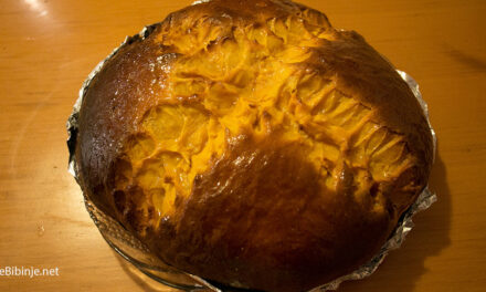 Tradicija iz Bibinje: Slatko dizano tijesto( Turta ) pokojne Vesela Lisica