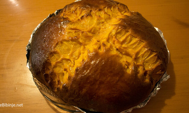 Tradicija iz Bibinje: Slatko dizano tijesto( Turta ) pokojne Vesela Lisica