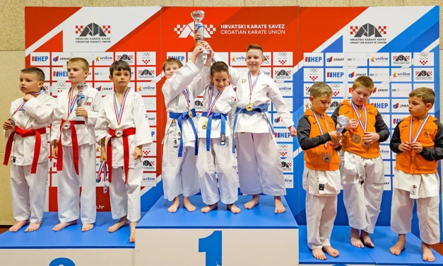 Dva kata tima Karate kluba Bibinje viceprvaci Hrvatske na Kupu za mlađe uzraste